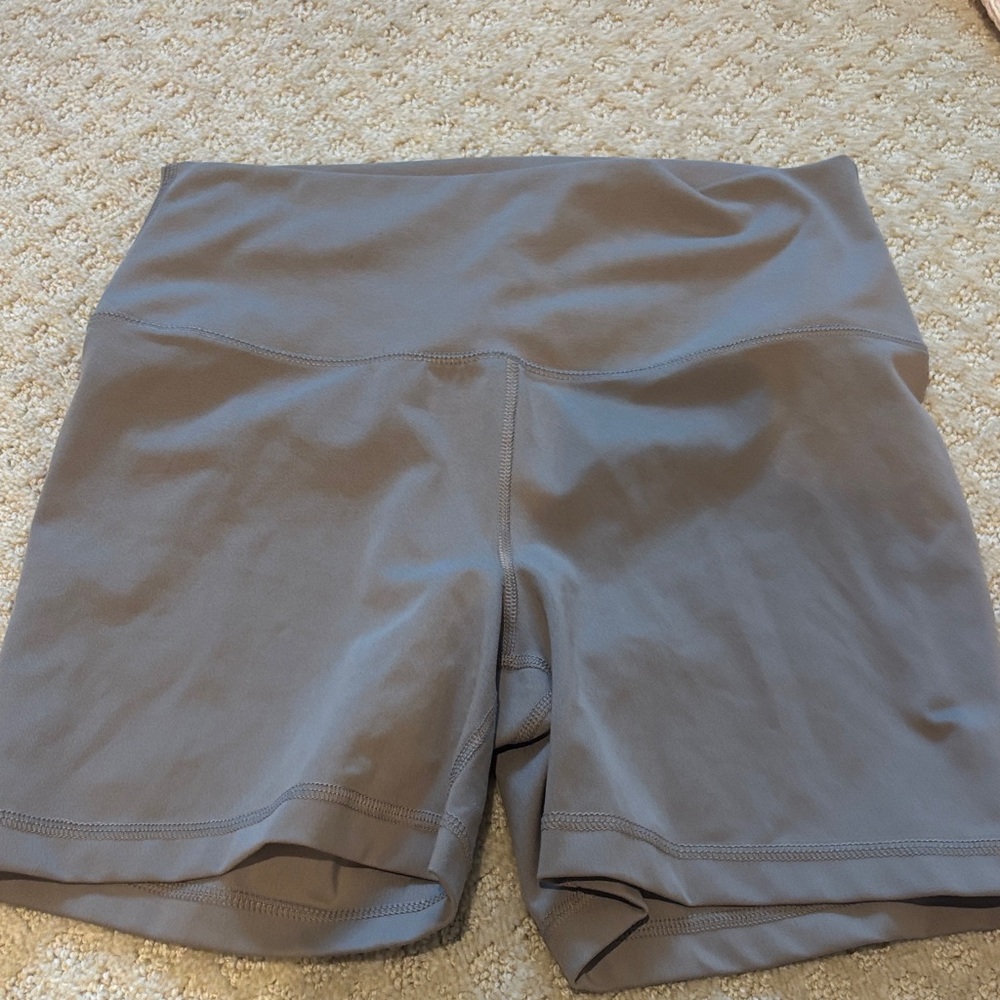 Yogalicious Women's Taupe Bike Shorts